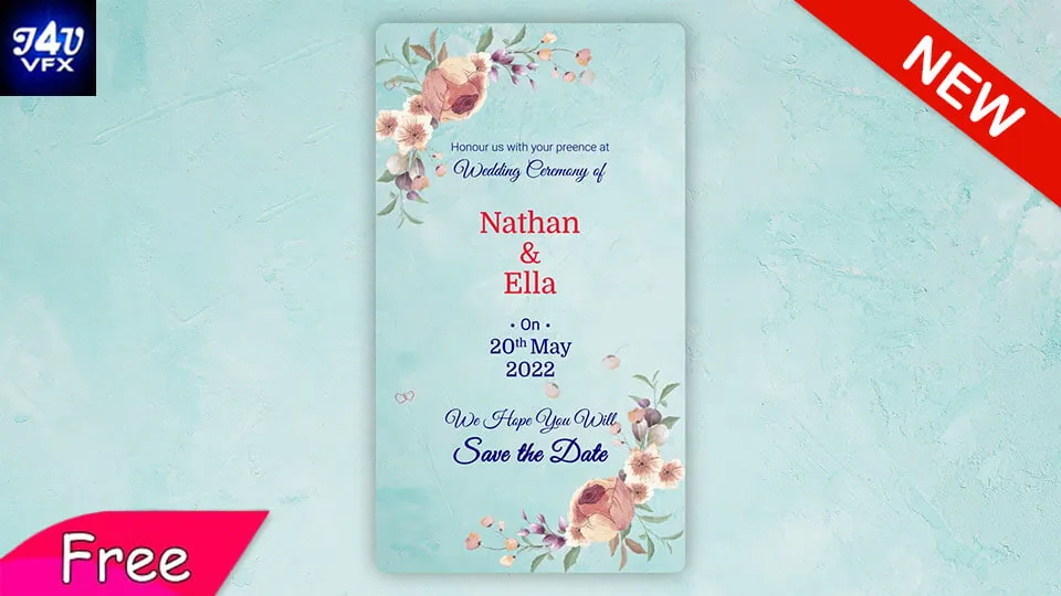 Romantic Wedding Invitation Story Videohive 37233472 Free