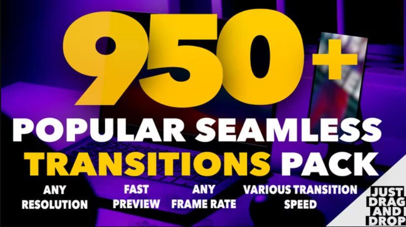 Motion Array 950 Seamless Transitions By Turbo