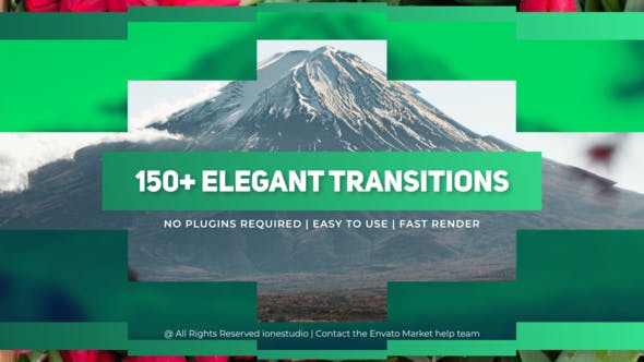 Videohive 150+ Elegant Transitions Free