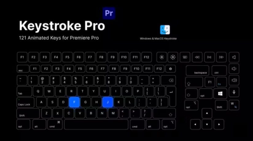 Videohive Keystroke Pro for Premiere Pro