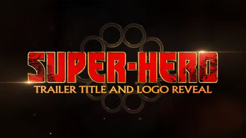 Videohive Super Hero Trailer Title And Logo Reveal Free