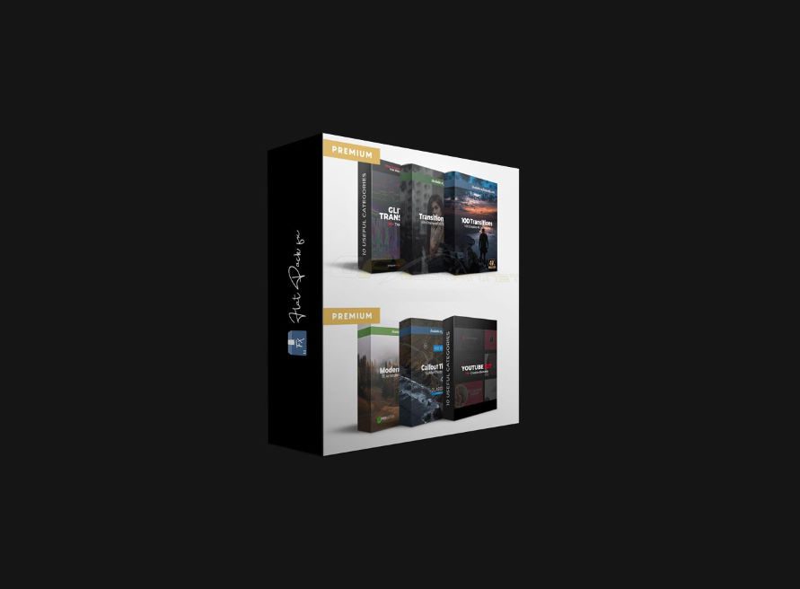 Flat Pack FX Collection (Footage, Premiere Pro & After Effects)