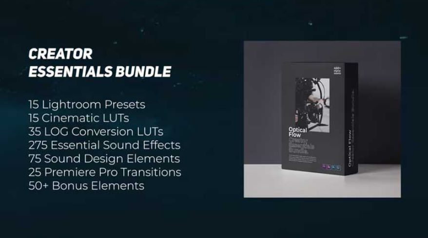 Optical Flow Creator Essentials Bundle