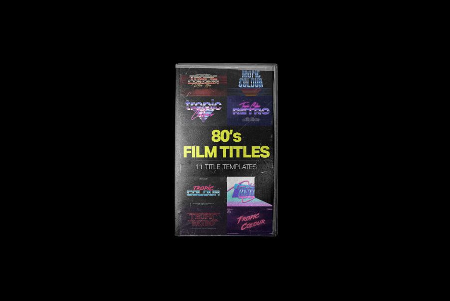 Tropic Colour 80S RETRO FILM TITLES Free