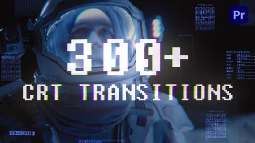 Videohive CRT Transitions for Premiere Pro