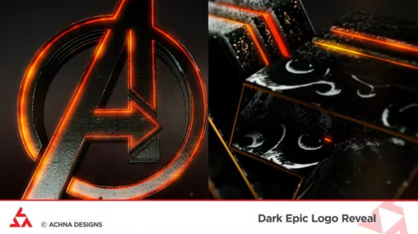 Videohive Dark Epic Logo Reveal