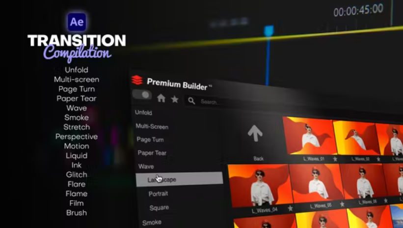 Videohive Transition Compilation for After Effects