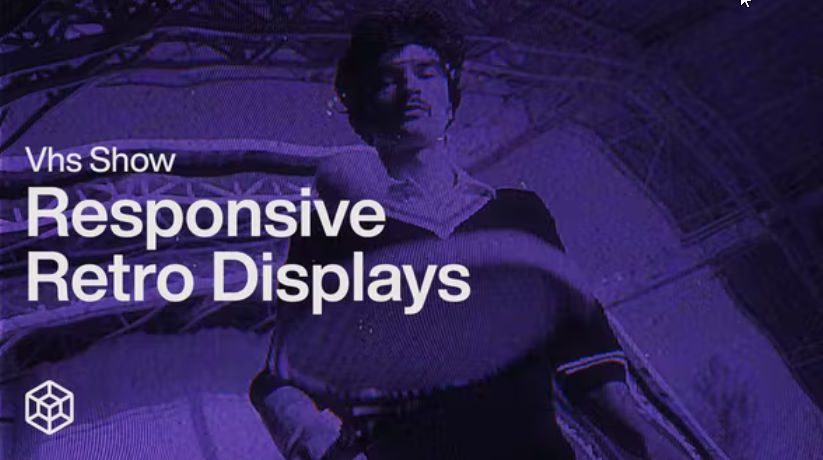 Videohive VHS Show - Responsive Retro Displays