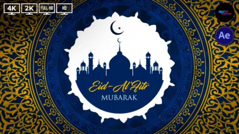 Videohive Eid Al-Fitr Intro | Eid Mubarak Opener Free