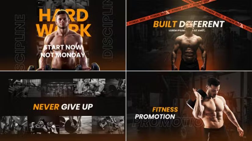 Videohive Gym Fitness Opener -