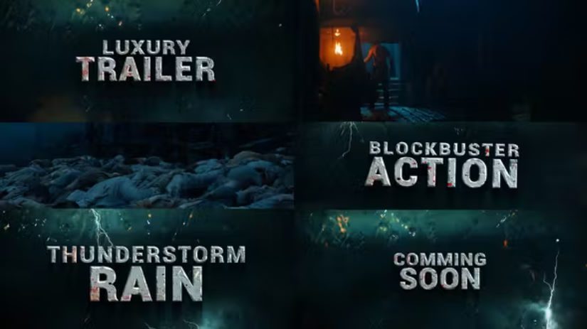 Videohive ThunderRain Trailer Teaser –  Free