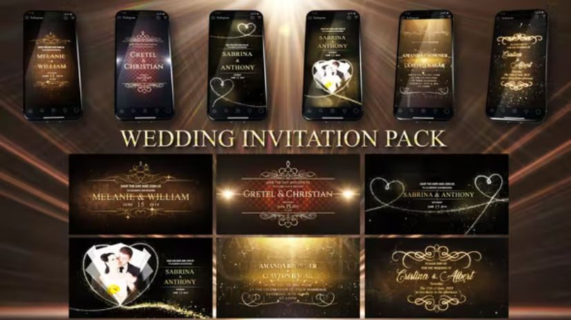 Videohive Wedding Invitation Pack -