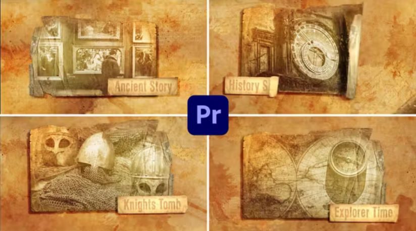 Videohive Ancient History Documentary Unfold Project