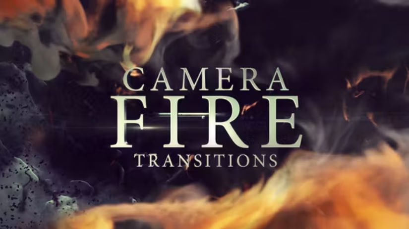 Videohive Camera Fire Transitions –  Free