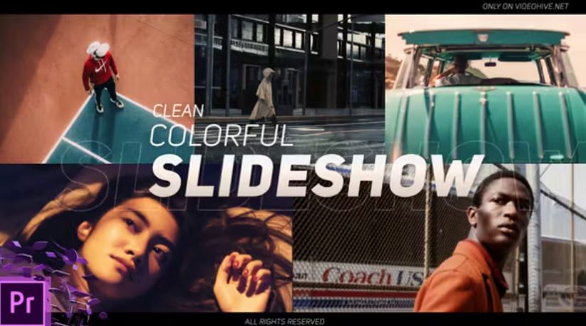 Videohive Clean Colorful Slideshow -