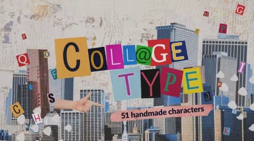 Videohive Collage Typeset –  Free