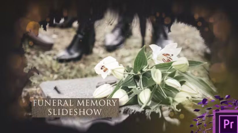 Videohive Funeral Memory Slideshow -