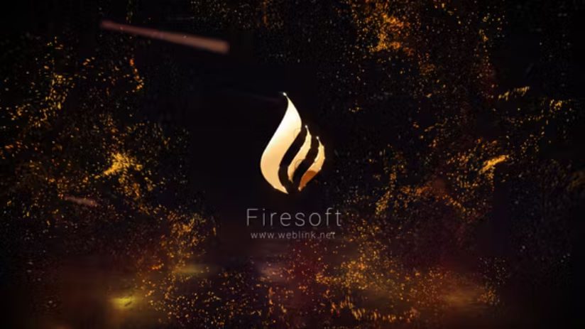 Videohive Gold Particles Logo -