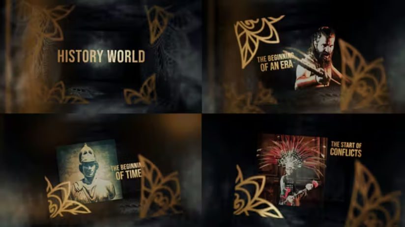 Videohive History Time Vintage Opener –  Free