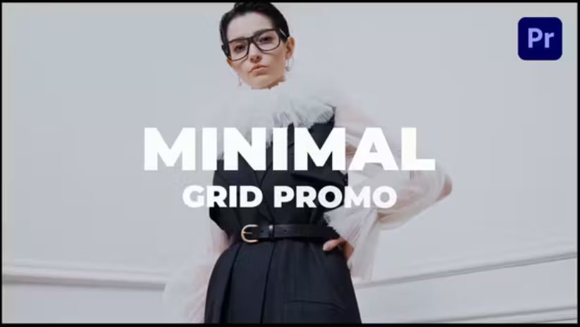 Videohive Minimal Grid Slideshow | Premiere Pro