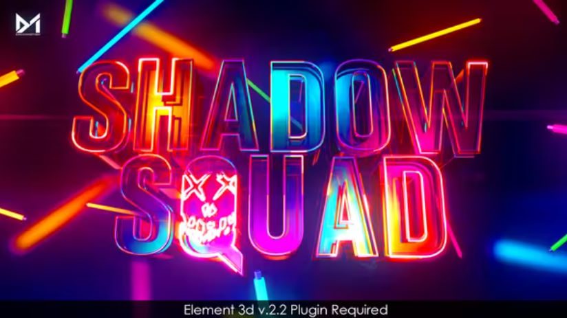 Videohive Neon Title Trailer -