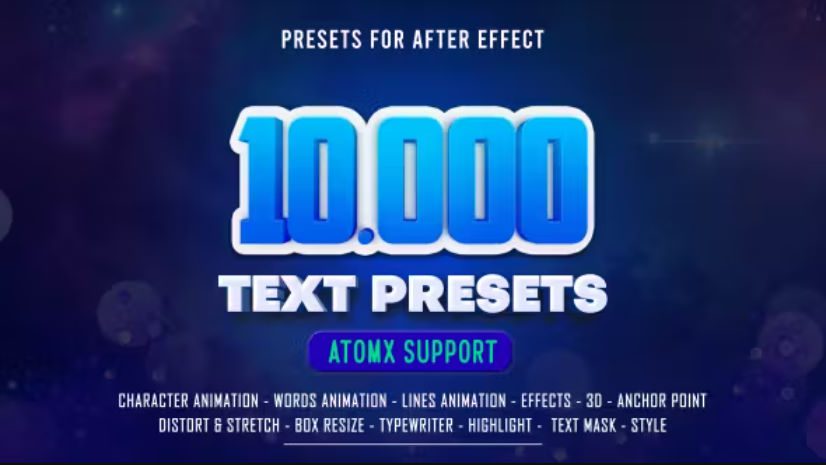 Videohive Text Presets -