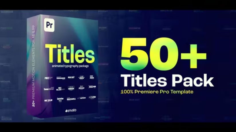 Videohive Titles Pack - Premiere Pro