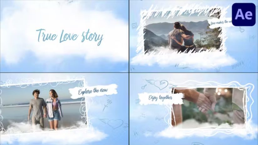 Videohive True Love Story for After Effects