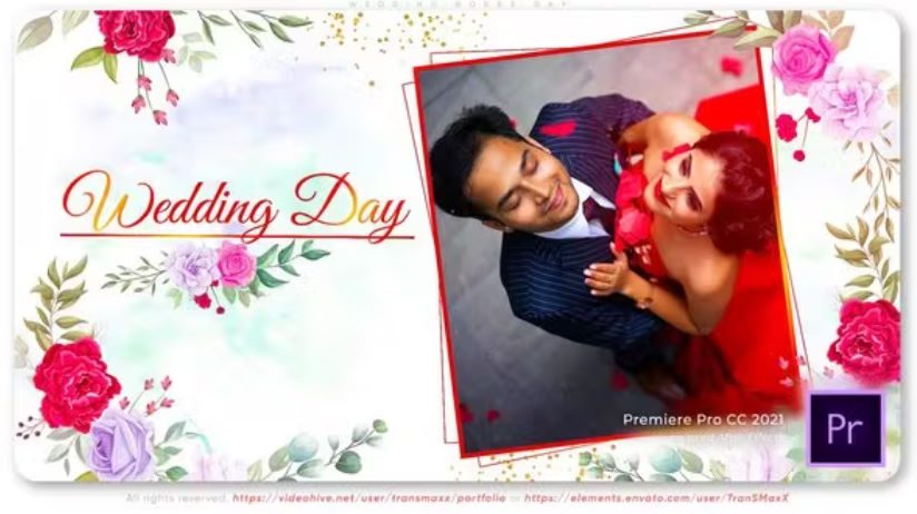 Videohive Wedding Roses Day - Premiere Pro