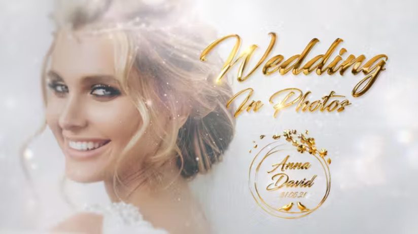 Videohive Wedding Slideshow In Photos –  Free