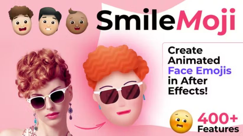 Videohive SmileMoji - Emoji Face Rig