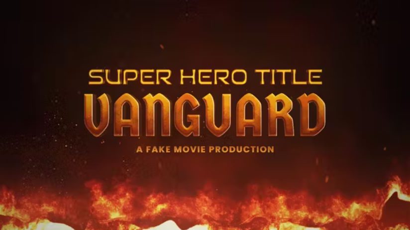 Videohive Super Hero Title Design –  Free