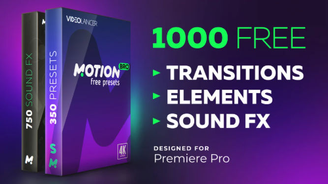 Free Presets Pack for Motion Bro V4 – Premiere Pro Free