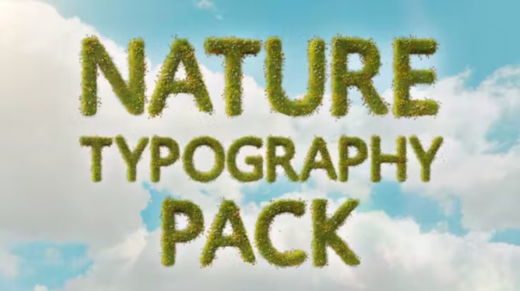 Videohive Nature Typeface –  Free