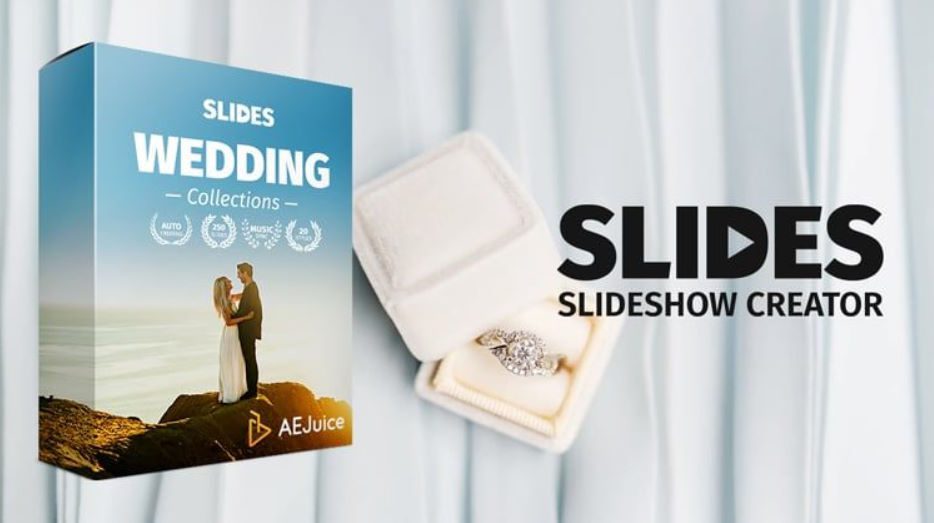 AEjuice Slides - Wedding Collection for After Effects and Premiere Pro