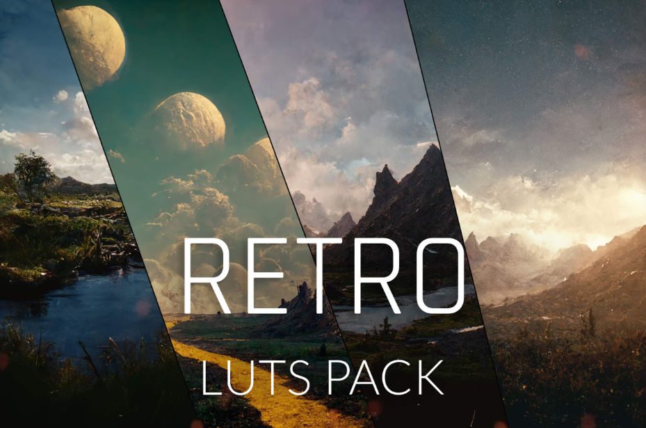 Unity Shaders 100 Retro LUTs Pack