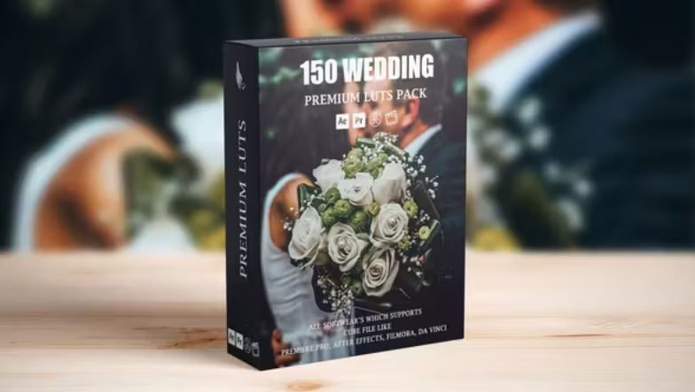 Videohive 150 Professional Cinematic Wedding LUTs for Filmmakers Free