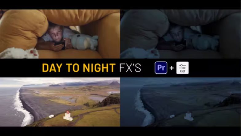 Videohive Day to Night Effects | Premiere Pro Free