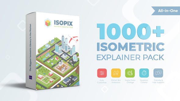 Videohive Isopix – Isometric Explainer Pack Free