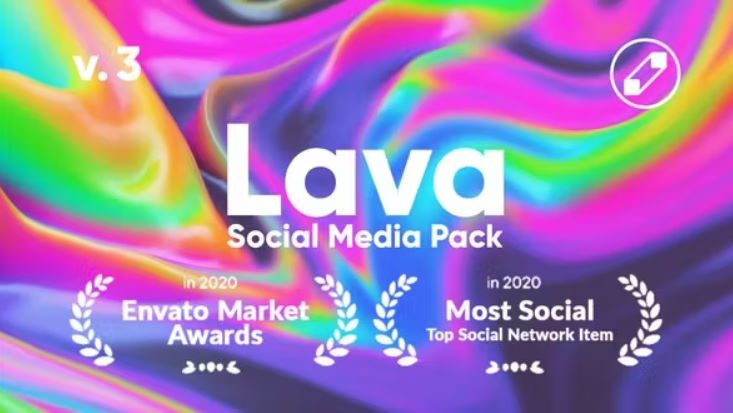 Videohive Lava | Social Media Pack V3 Free