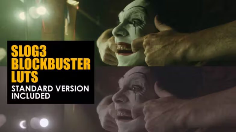 Videohive Slog3 Blockbuster and Standard LUTs Free