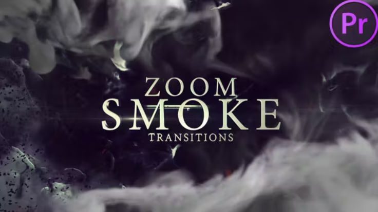 Videohive Zoom Smoke Transitions for Premiere Pro Free