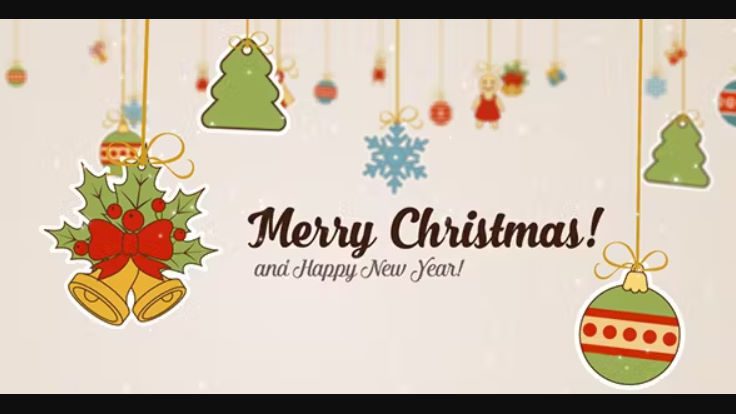 Videohive Christmas & New Year Slideshow and Greeting Card Free