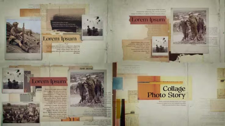 Videohive Collage Photo History –  Free