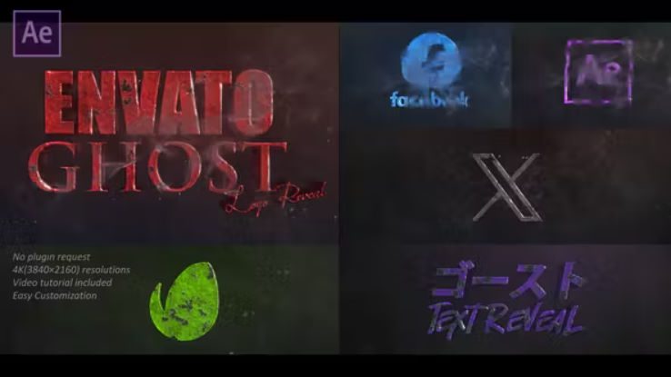 Videohive Ghost Smoke Logo Reveal –  Free