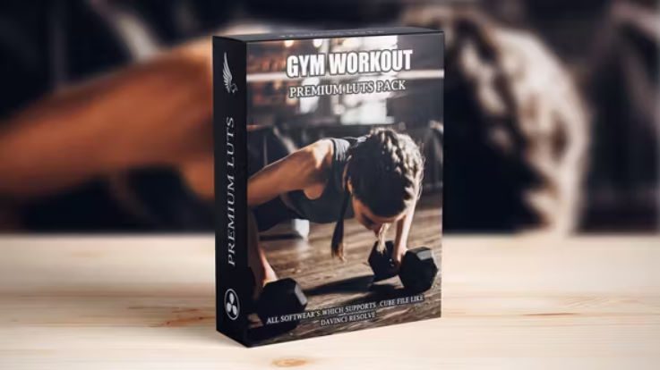 Videohive Gym Workout Fitness Influencer Cinematic LUTs Pack Free