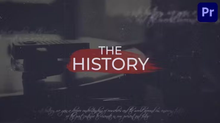 Videohive History Timeline for Premiere Pro Free