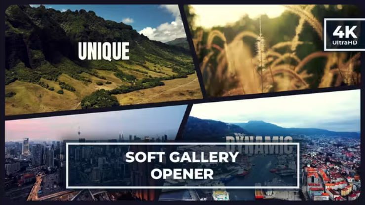 Videohive Soft Multiscreen Opener | Dynamic YouTube Gallery Intro Free