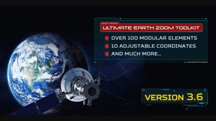 Videohive Ultimate Earth Zoom Toolkit –  Free