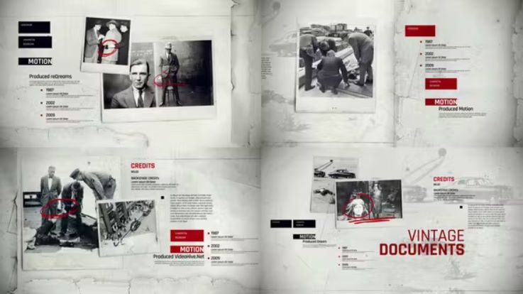 Videohive Vintage Documents Opener 39658651 Free